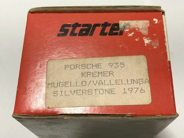 スターター/starter 1/43 ポルシェ 935 クレーマー ムジェロ シルバーストーン 1976 ガレキ/キット /管KT01