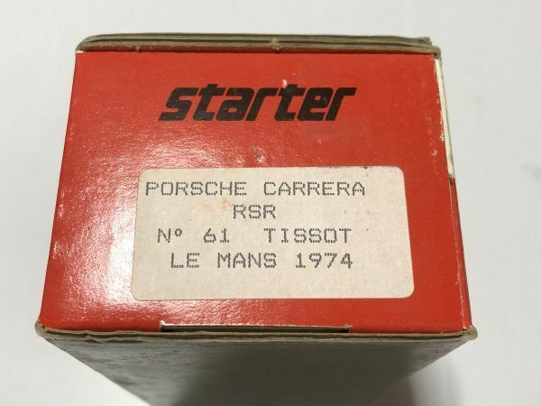 スターター/starter 1/43 ポルシェ カレラ RSR TISSOT ル・マン 1974 ガレージキット/ガレキ/キット /管KT01