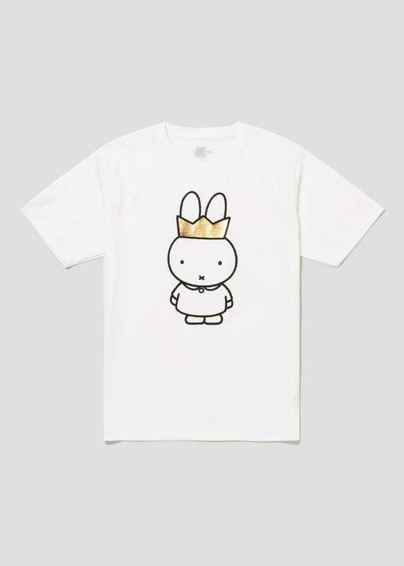 新品未使用！グラニフ ミッフィー クラウン ホワイト Tシャツ Lサイズ