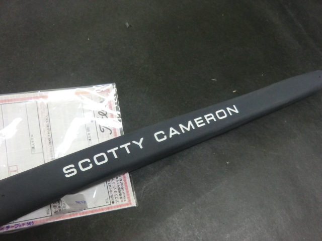 希少入手困難■タイトリスト Titleist■正規スコッティキャメロンSCOTTY CAMERONピストリーニ・プラスG■新品グリップ グレー■