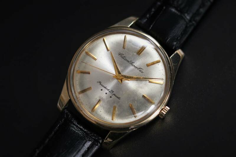 希少 OH済【特価～】Citizen Super ACE シチズン スーパーエース 23石 ref.A51507081 三ツ星 特別調整品 赤金渡金 ラージケース ジャンク扱