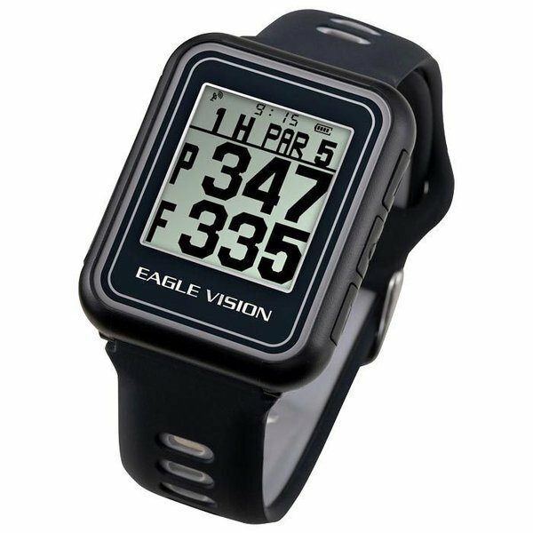イーグルビジョン　腕時計型GPSゴルフナビ　watch5　EV-019　ブラック　新品　EAGLE VISION