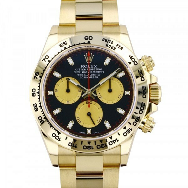 ロレックス ROLEX デイトナ コスモグラフ 116508 ブラック/シャンパン文字盤 新品 腕時計 メンズ