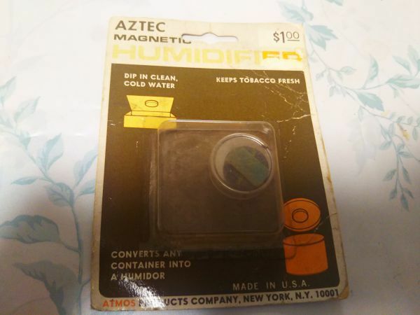 安値スタート！！　オールド　未使用・未開封　AZTEC アズテック　ヒューミドール　U.S.A.　80年代