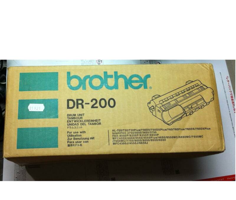 BROTHER_ブラザー ドラム DR200 　BR-DM200J　新品未使用NOS品　(DR-200 MFC-6650J　MFC-4550J　MFC-4350J )