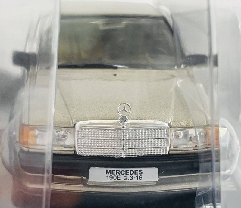 【未開封】Ж 未使用! 1/43 メルセデス ベンツ 190E 2.3-16 Mercedes Benz アシェット 国産名車 Ж ノレブ ダイムラー Daimler 500E 300E E