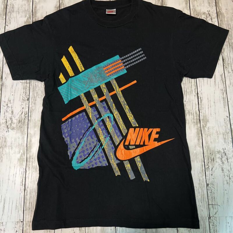 90s NIKE ナイキ ロゴ プリント ビンテージ 半袖Tシャツ