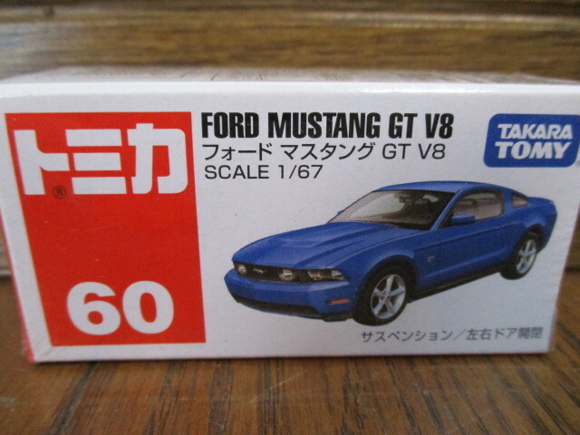 トミカ 60　フォード マスタング GT V8　TAKARA TOMY　未開封