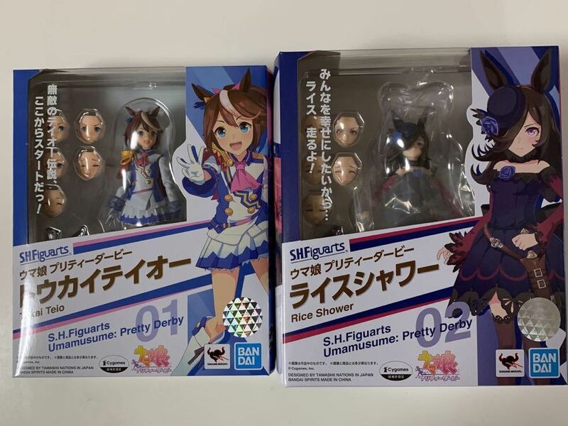 S.H.Figuarts S.H.フィギュアーツ ウマ娘 プリティーダービー トウカイテイオー & ライスシャワー