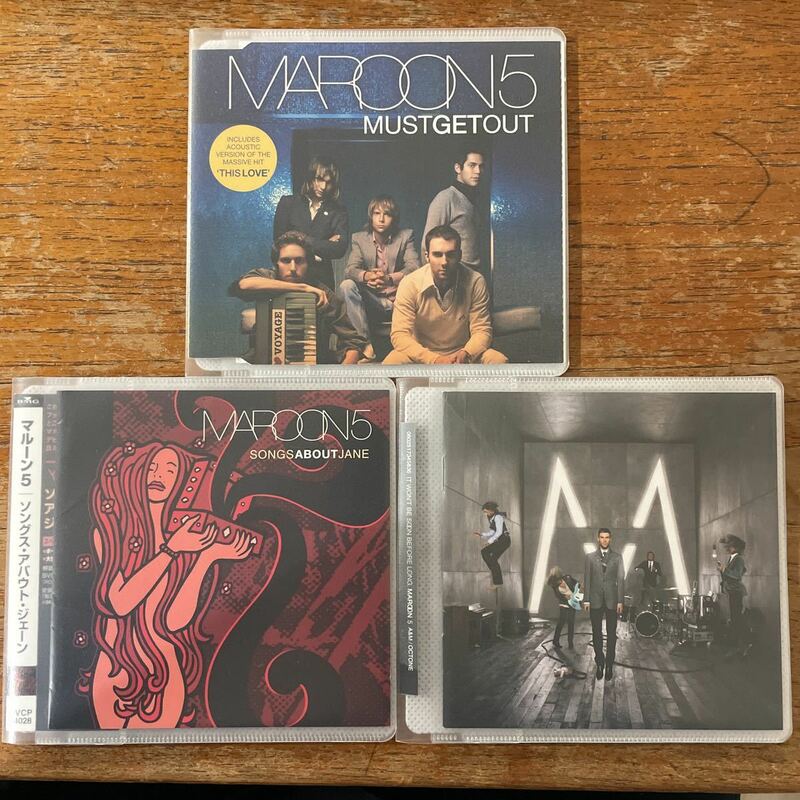 Maroon5 CDセット songs about jane it won't be soon before long マルーン ファイブ 5