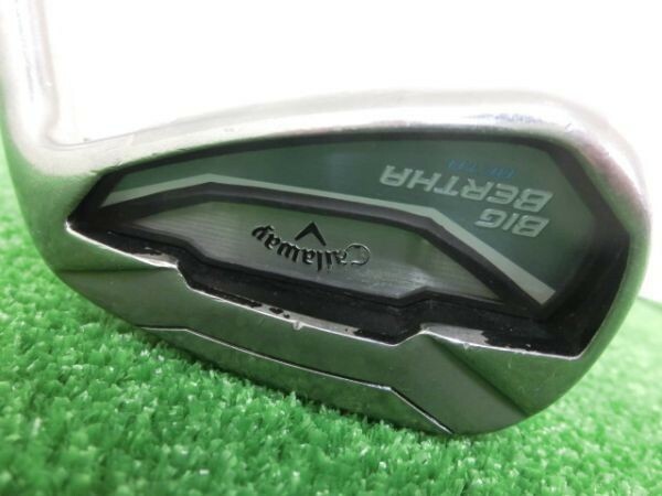 グリップ無 レディース♪Callaway キャロウェイ BIG BERTHA BETA 8番 アイアン 単品 純正カーボンシャフト AiR Speeder FLEX-L 中古♪H1121