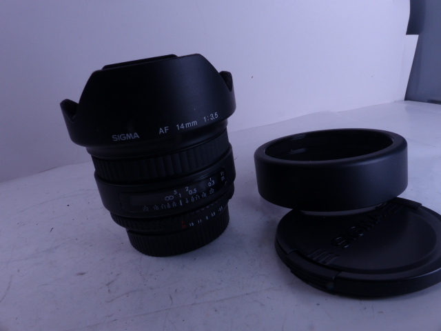 ニコンAF 超広角 SIGMA 14㎜ F3.5 美品