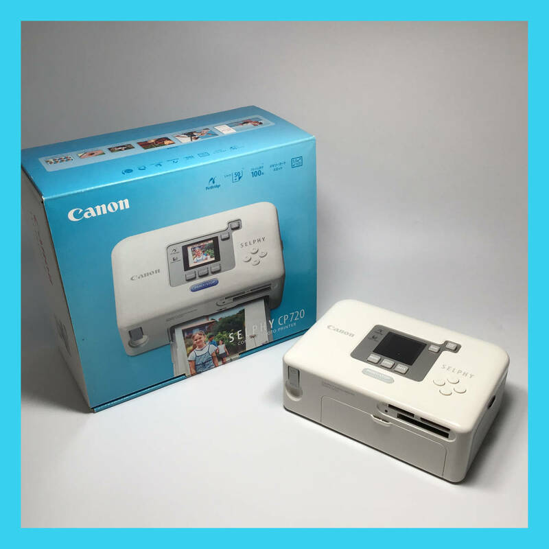D-663☆　【ジャンク品扱い】　コンパクトフォトプリンターSELPHY　プリンター　CP720　Canon　キャノン　