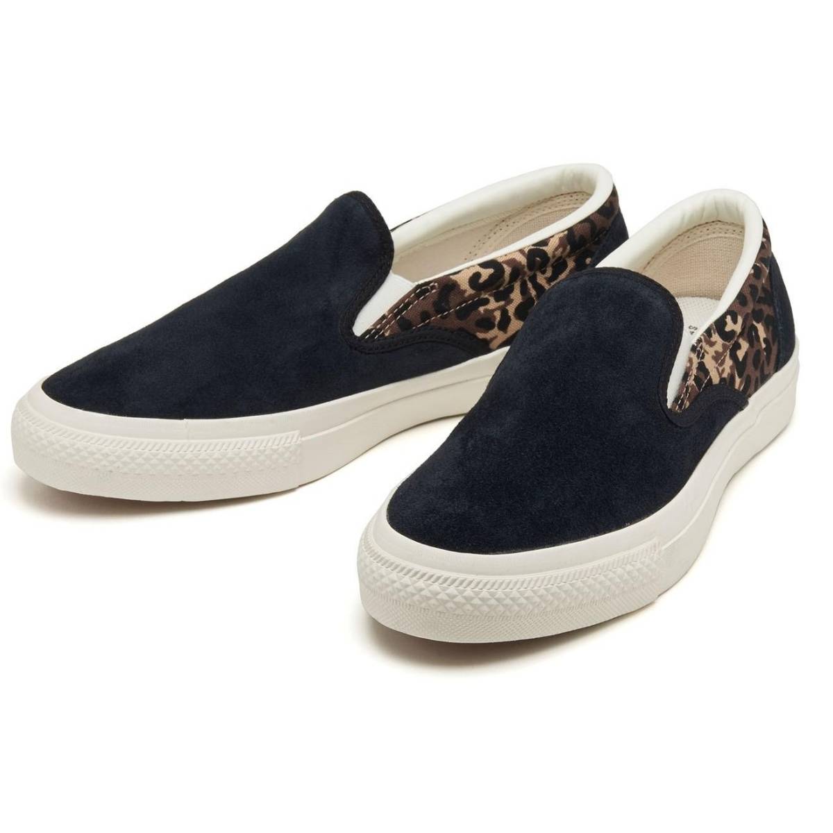 ☆CONVERSE CS SLIP-ON SK LP 黒/豹 27.0cm コンバース シェブロンスター スリッポン スケート レオパード ヒョウ SK8 1SC750 34200810