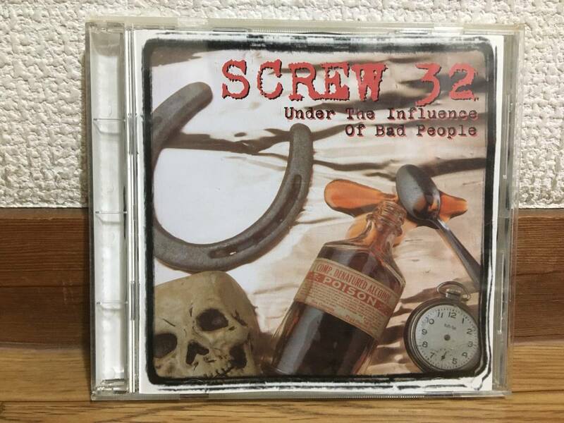SCREW 32 - Under The Influence Of Bad People 中古CD 1997 FAT WRECK CHORDS screw32