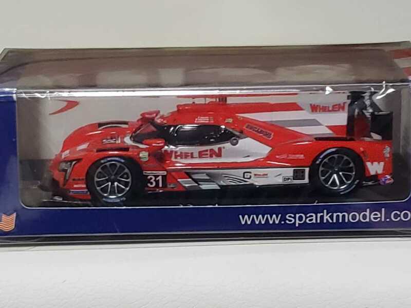 新品 1/43 スパーク SPARK Cadillac DPi-V.R No.31 Whelen Engineering Racing 2nd 24H Daytona 2019 F. Nasr - E. Curran - P. Derani