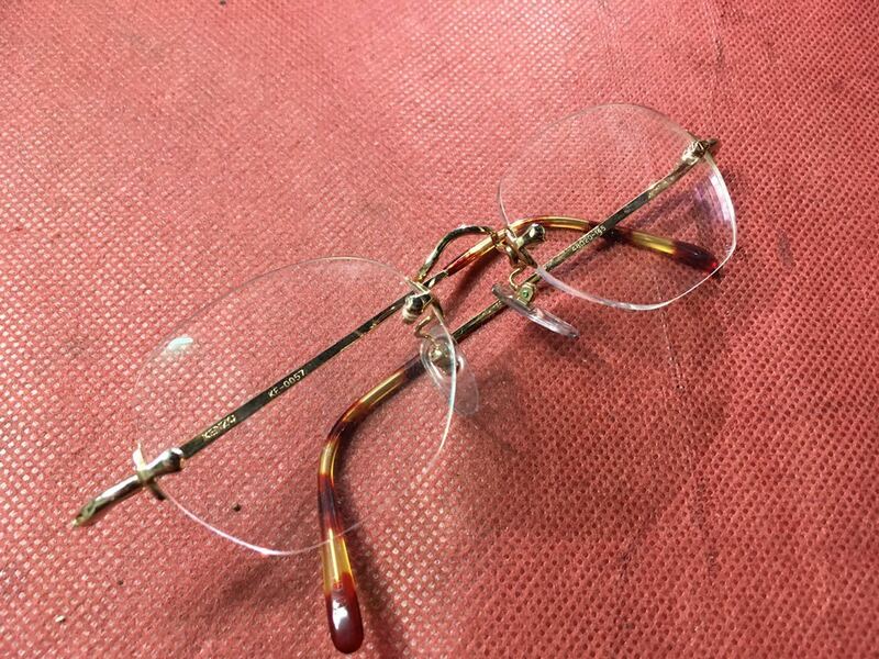 店頭展示品 KENZO ケンゾー　眼鏡フレーム サングラス ヴィンテージ トラディショナル アンティーク 眼鏡フレーム ゴールド
