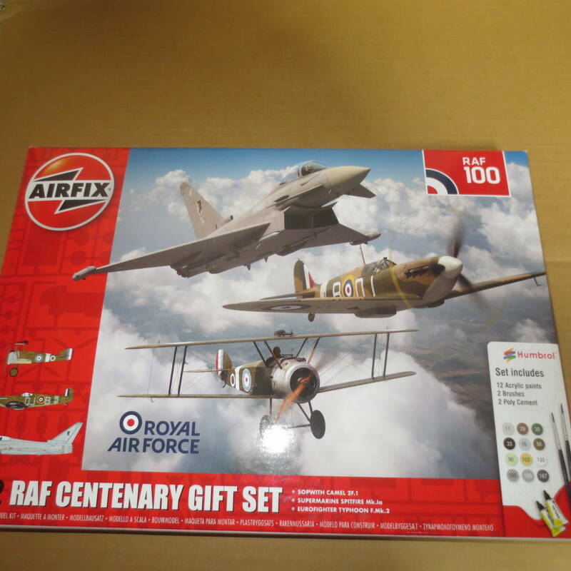Airfix 1/72 　Royal　Air　Force　Raf Centenary Gift Set　未開封品