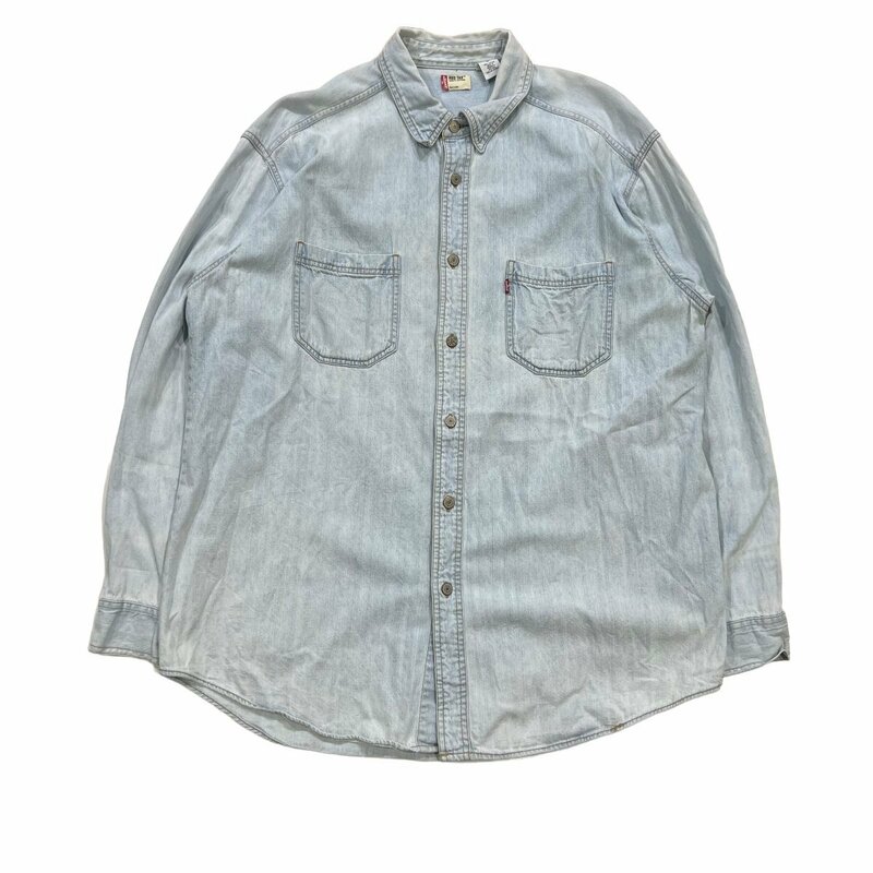 USA 古着 リーバイス Levi's RED TAB 長袖 デニムシャツ L