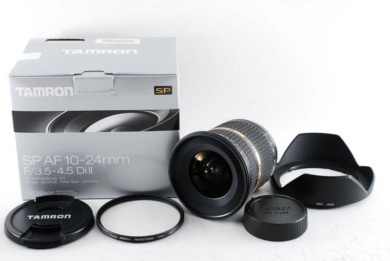 タムロン Tamron B001N II 10-24mm f/3.5-4.5 Di-II Nikon ニコン用 ★美品★ #2294