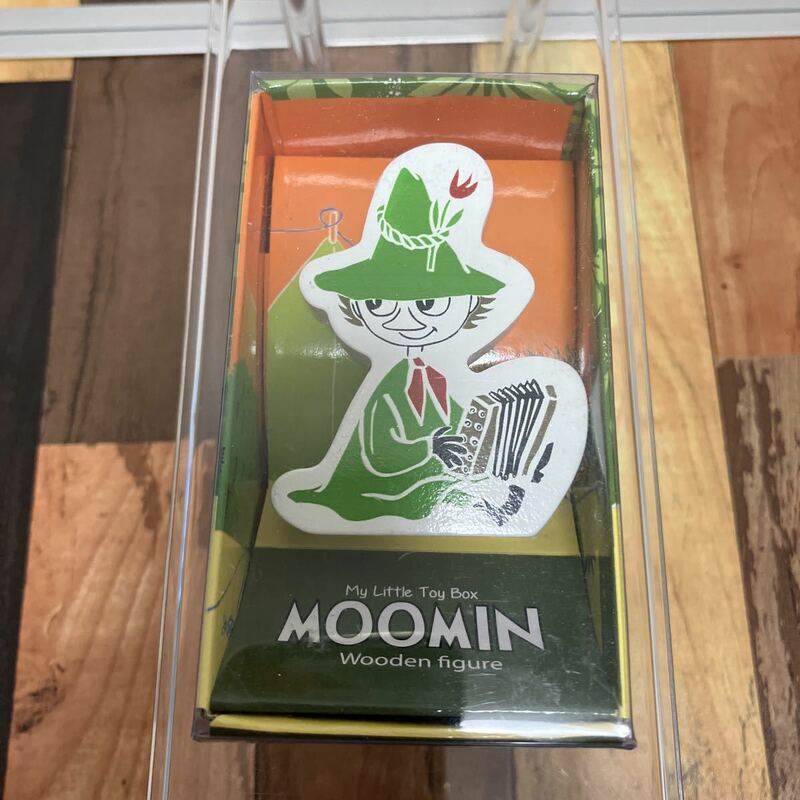 Wooden figure MOOMIN My Little Toy Box スナフキン　ウッドフィギュア　木製　マイリトルトイボックス