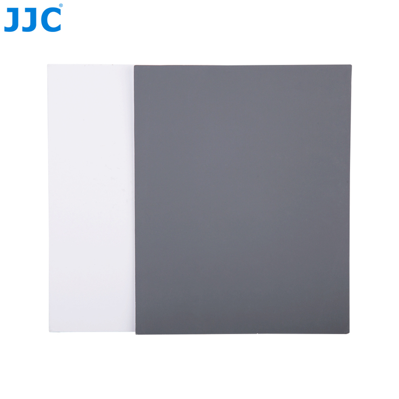 ♪ JJC製 2-in-1 ホワイトバランス / グレー カード GC-1 （グレー・ホワイト2枚セット） / 14GC1