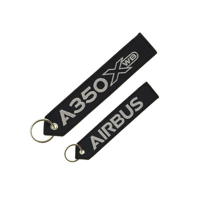 【超お得】AIRBUS Keyring A350 XWB エアバス フライトタグ A350XWB キーホルダー A350グッズ 5本セット