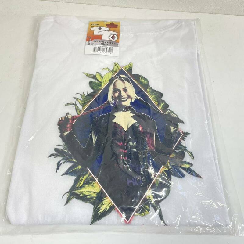 未開封 新品 オーバーサイズ半袖Tシャツ ザ・スーサイド・スクワッド The Suicide Squad ハーレイクイン 映画 バットマン