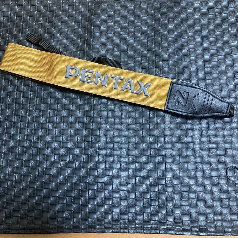 【送料無料】Pentax ペンタックス Z ゴールド(金色・黄金色)×シルバー(銀色) カメラ ストラップ