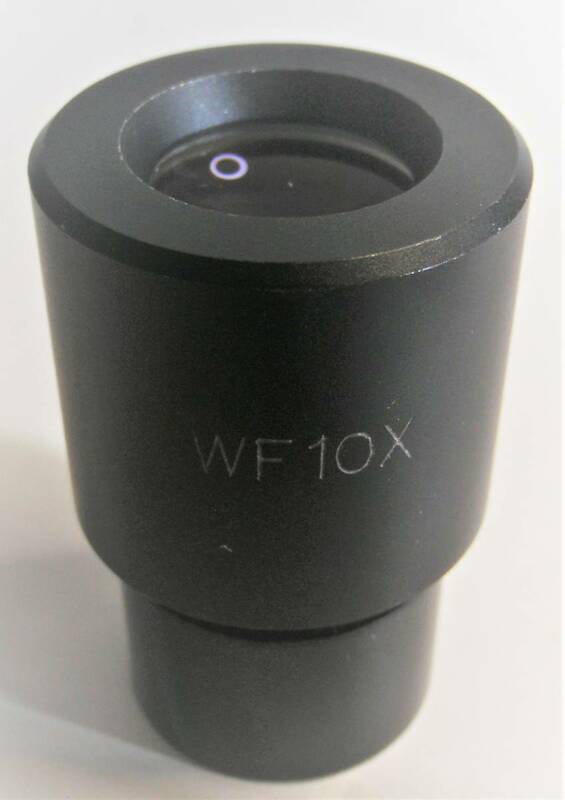 [JN310149Ey]●メーカー不明 WF1０X、顕微鏡接眼レンズ。挿入部23.2mm仕様。実機では未確認。コーティングは程度良し。USED【匿名配送】