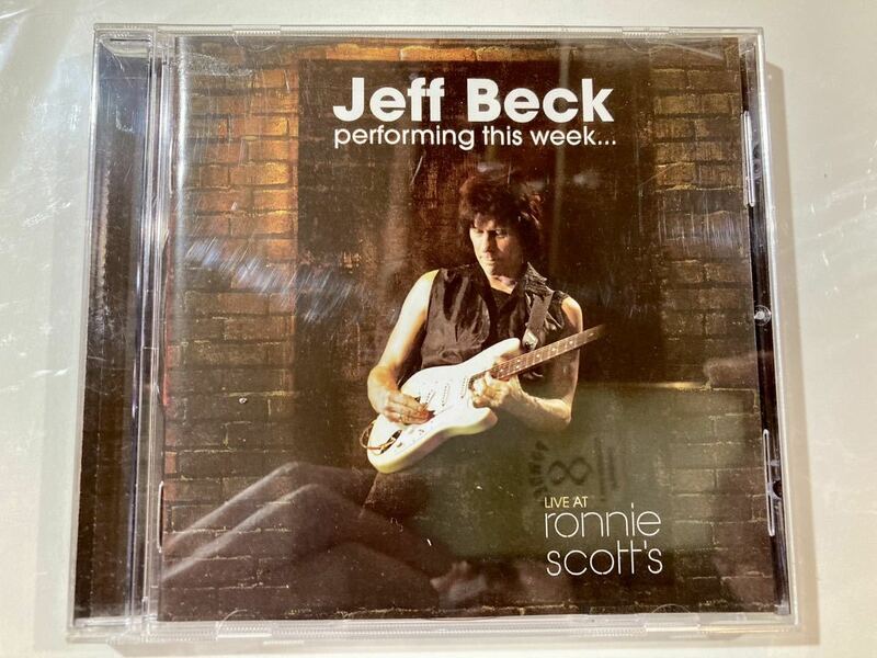 eff Beck performing this week…live at Ronnie Scott’s ジェフベック　CD
