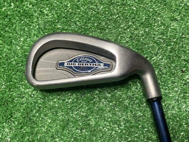 SAI-3185　中古　単品アイアン　キャロウェイ Callaway　BIG BERTHA　X-12　6番アイアン　カーボンシャフト　Flex R