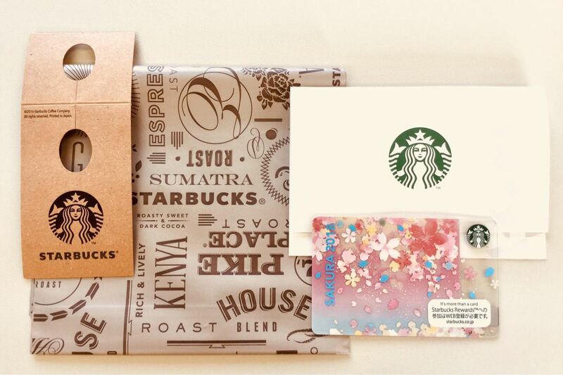 即決*STARBUCKS スターバックス SAKURA カード 2018*スターバックスカード さくら ラッピング