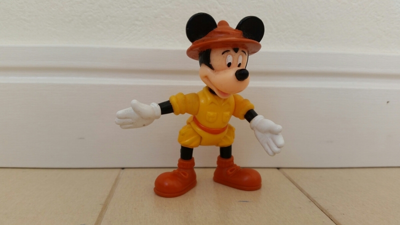 1998年 DISNY ディズニー ミッキーマウス アニマルキングダム フィギュア ハッピーセット マック マクドナルド 年代物 レア コレクション
