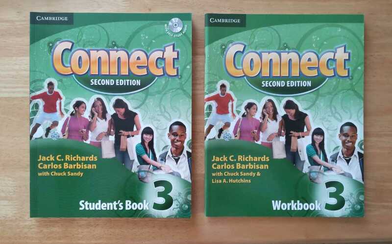 【送料無料】英語 コースブック Connect second ed. ケンブリッジ level3 student's book / workbook