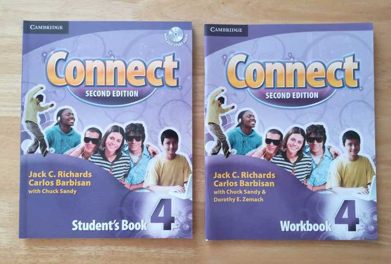 【送料無料】英語 コースブック Connect second ed. ケンブリッジ level4 student's book / workbook