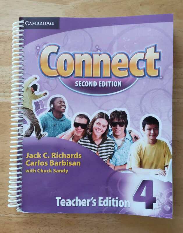 【送料無料】英語 コースブック Connect second ed. ケンブリッジ level4 teacher's edition
