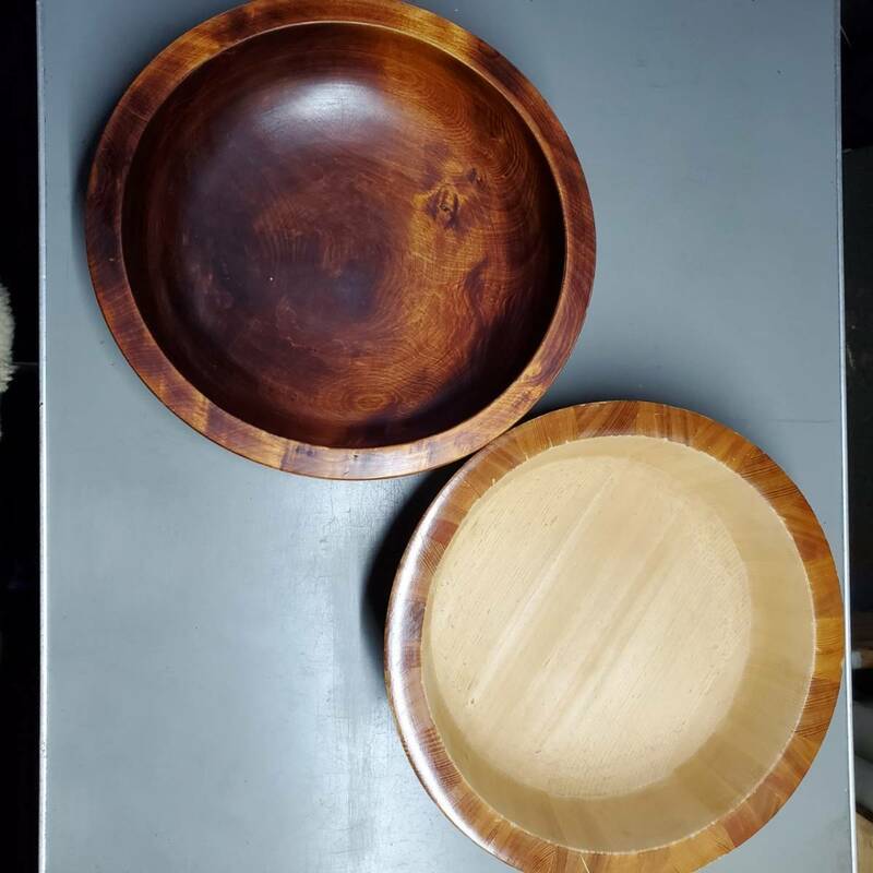 木製 こね鉢 2個セット