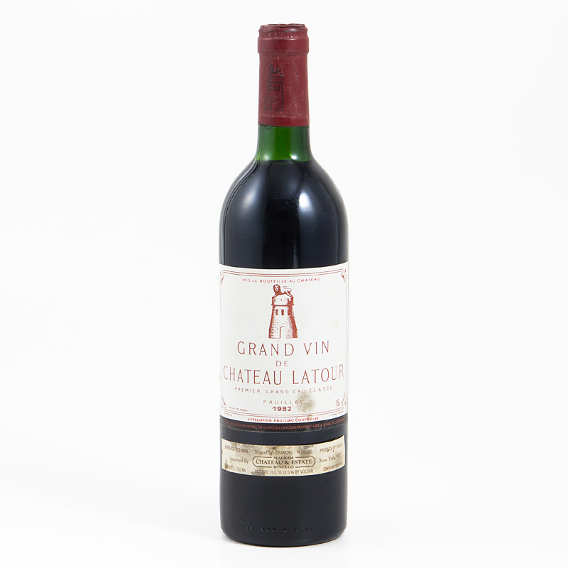 シャトー・ラトゥール Chateau Latour 1982 11.5%~12.5% 750ml ボルドー フランス 赤 ワイン