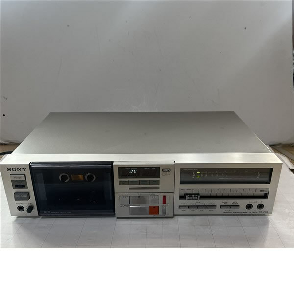 SONYソニー ステレオカセットデッキ TC-FX6 レトロ80年代