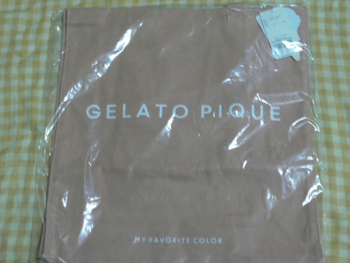 新品 未開封品 ジェラートピケ ホビー トートバッグ オレンジ ジェラピ