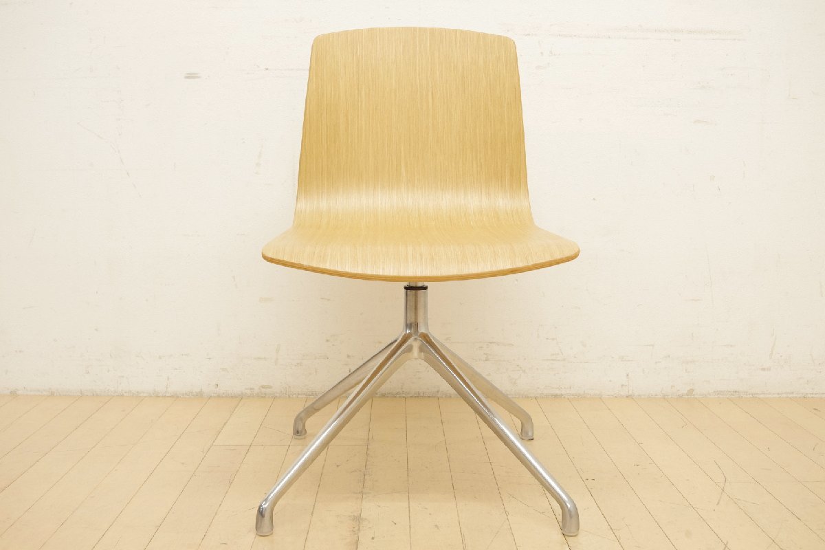 モデルルーム展示品 相合家具 SOGO RUSHE ルシェ ダイニングチェア 食卓椅子 書斎 オーク突板 回転 イス モダン ナチュラル シンプル