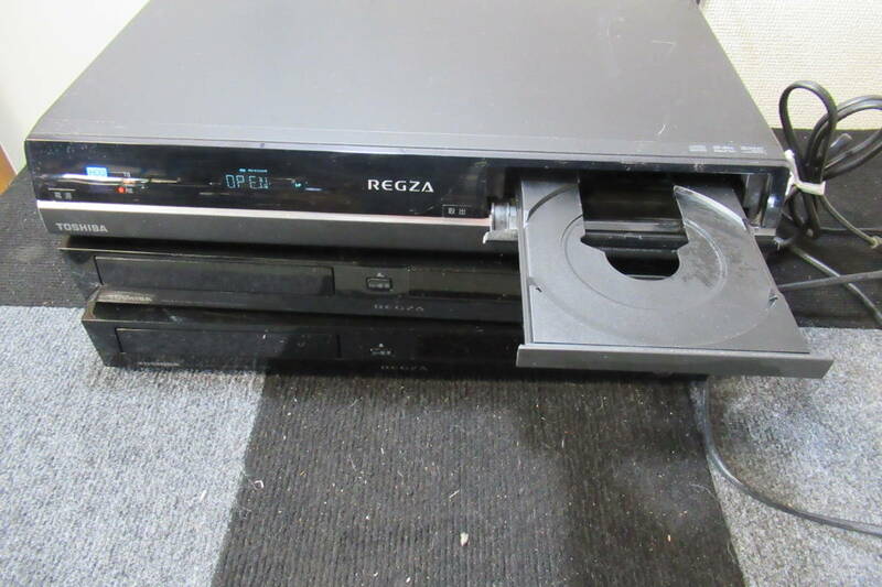 棚1.A46　TOSHIBA　RD-R100/D-BZ510/D-BZ500　ブルーレイレコーダー　3台セット★