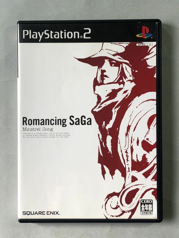 ロマンシングサガ-ミンストレルソング- PS2ソフト　プレイステーション2 SONY スクウェア・エニックス Romancing Saga Minstrel Song