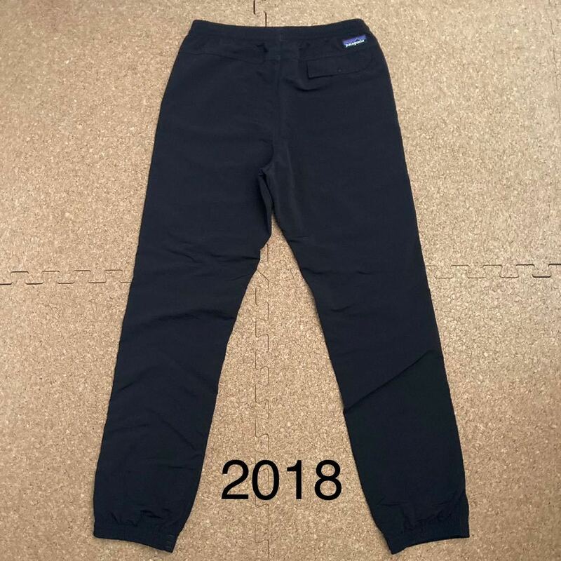 Sサイズ 極美品【2018・廃盤】patagonia メンズ バギーズパンツ BLK ( ブラック ) MARS米軍ジョガーパンツ 生産終了バギーズショーツ希少黒