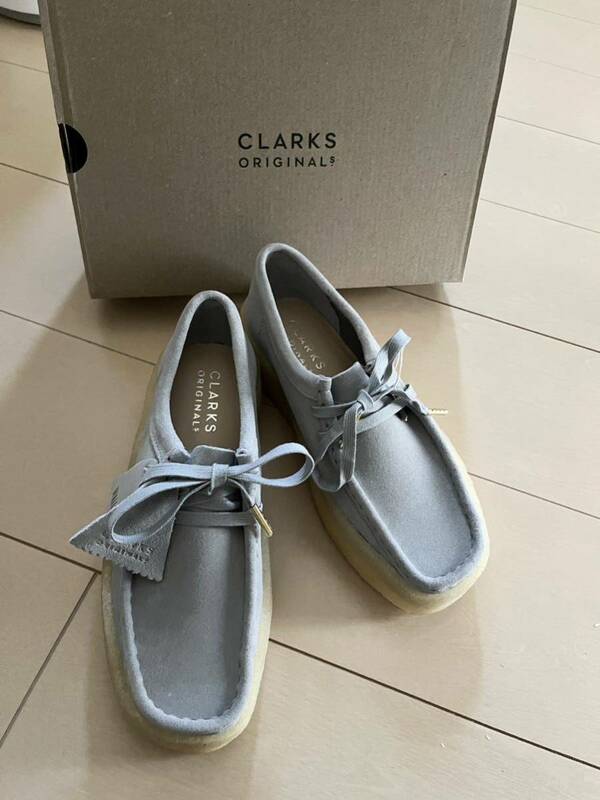 新品 クラークス ワラビーカップ 24cm 23.5cm Wallabee Cup CLARKS ORIGINALS UK4 EUR37