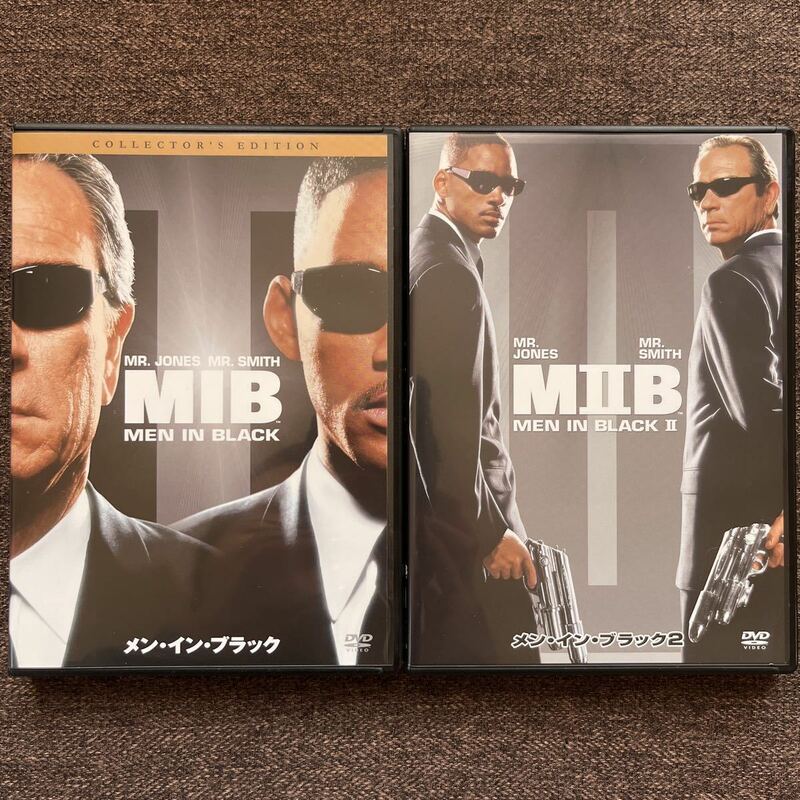 美品☆MIB MEN IN BLACK メン・イン・ブラック 1&2 セット売り☆映画 洋画 DVD