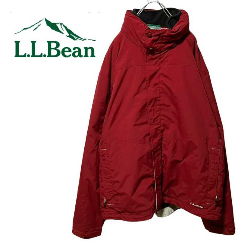 【L.L.Bean】フード収納付 ウォームアップジャケット A-425