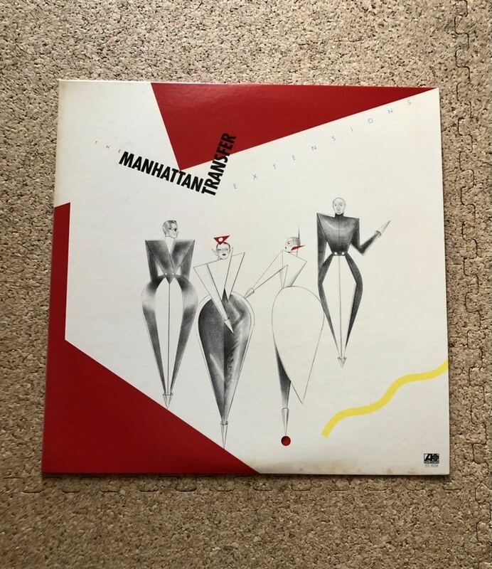 THE MANHATTAN TRANSFER マンハッタン・トランスファー ／ EXTENSIONS　 LPレコード