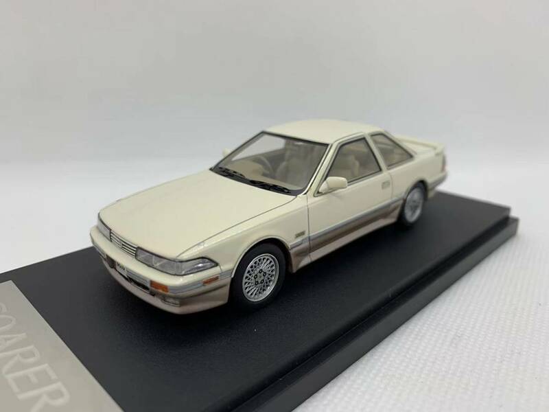 MARK43 1/43 トヨタ ソアラ SOARER 3.0GT-LIMITED (E-MZ20) Crystal White Toning Ⅱ J04-02-224-2